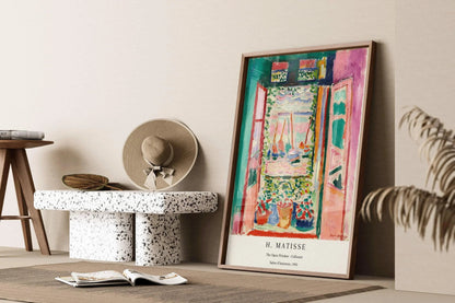 Henri Matisse - The Open Window Collioure | Famous Painting (available handframed or unframed)