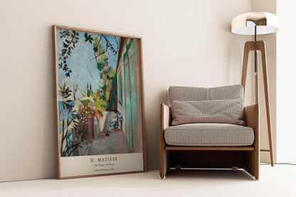 Henri Matisse - The Terrace St. Tropez | Famous Painting (available handframed or unframed)