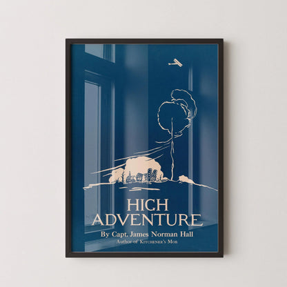 Edward Penfield - High Adventure Print: Minimalist Vintage Book Cover