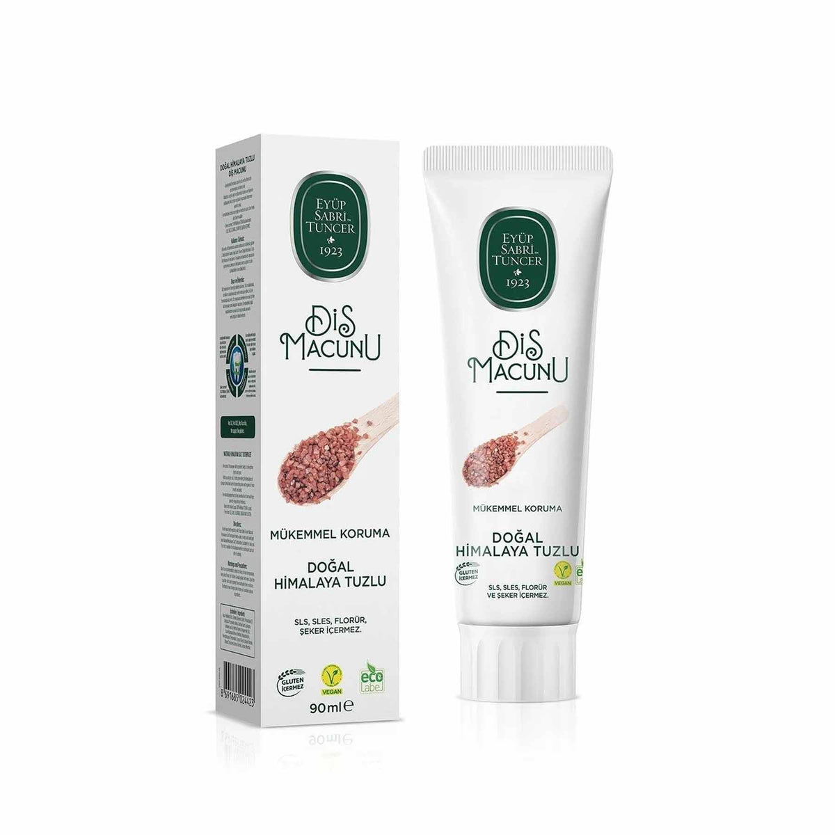 Dentifrice au sel de l'Himalaya – 90 ml | Complément minéral pour des gencives et un émail sains