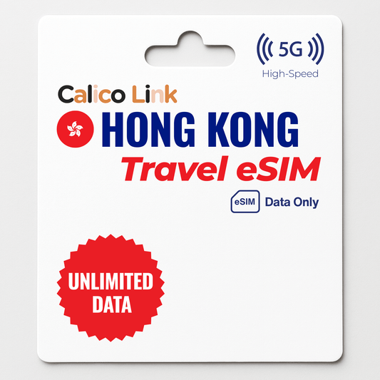 Hong Kong Travel eSIM Unlimited Data