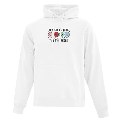 Hoodie "Feel all the Feels" brodé
