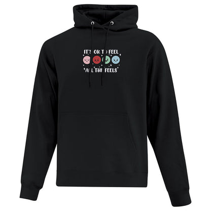 Hoodie "Feel all the Feels" brodé