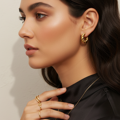 Boucles d'oreilles Radiant C