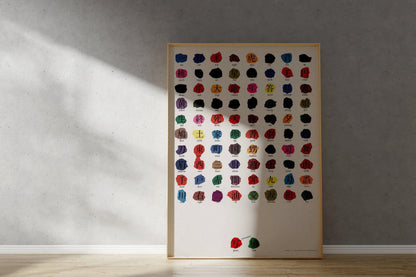 Ikko Tanaka - Morisawa Photosetting Giclee Print: Japanese Typography Art