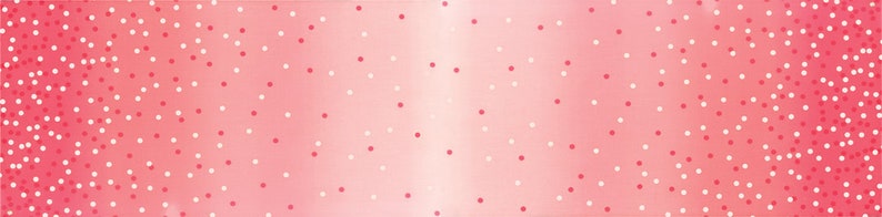 V and Co. Entoilage large de 108" Ombre Confetti 11176-226 Rose