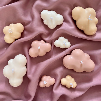 Ensemble de bougies nuage | Bougies en cire de soja faites à la main, Décoration d'intérieur