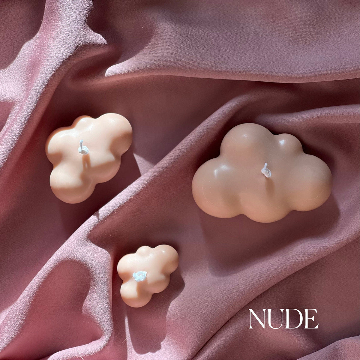 Ensemble de bougies nuage | Bougies en cire de soja faites à la main, Décoration d'intérieur