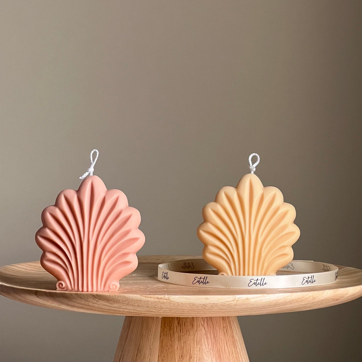 Bougie coquillage