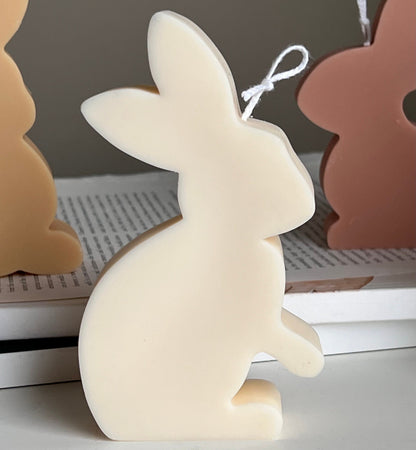 Ensemble de bougies de Pâques au lait de soja : Décoration printanière pastel