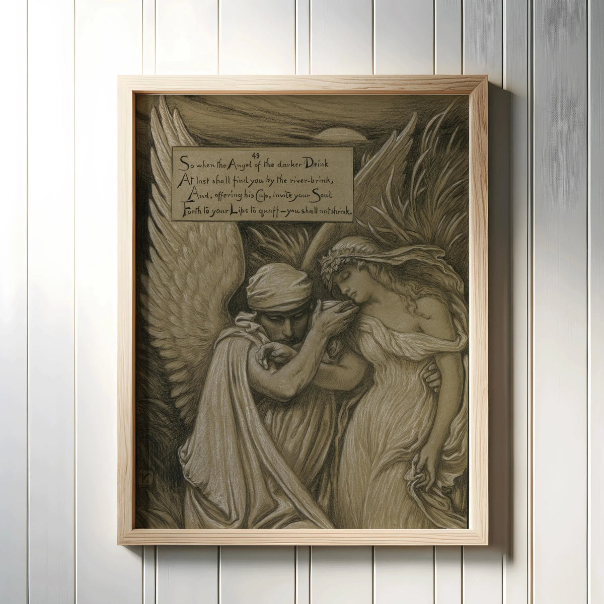 Dark Visions Wall Art: Mythical Spiritual Prints Set