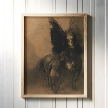 Dark Visions Wall Art: Mythical Spiritual Prints Set