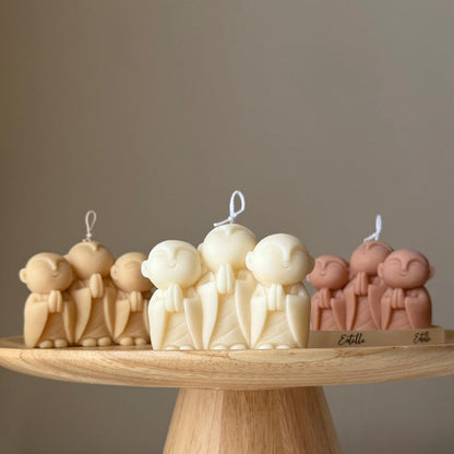 Handmade Monk Candle | Soy Wax Home Decor