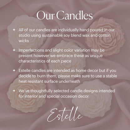 Handmade Soy Turtle Candle: Sculptural Art Gift