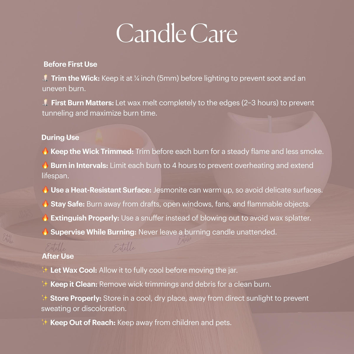 Conch Shell Soy Wax Candle | Jesmonite Vessel, Handmade
