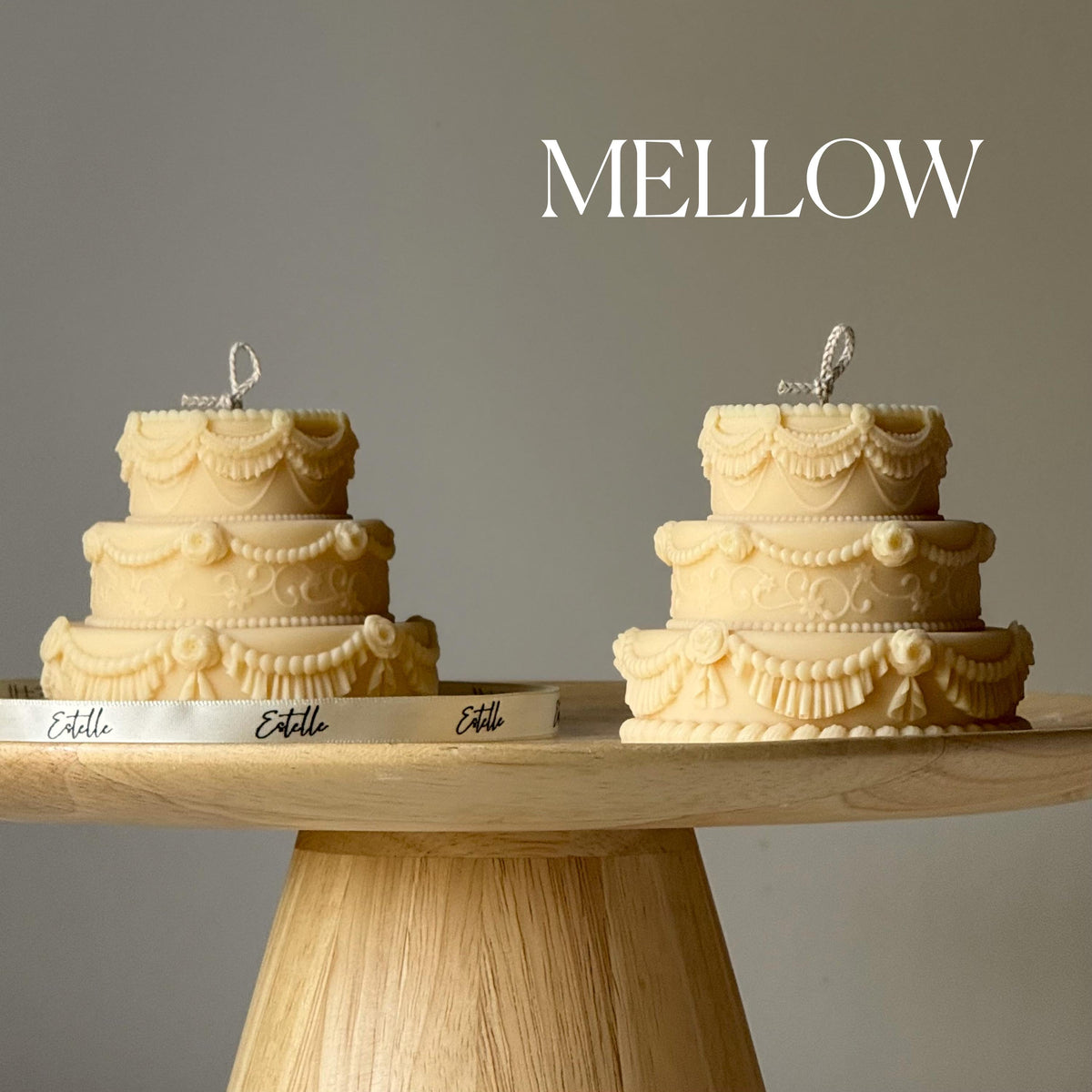 Bougie de gâteau | Décoration artisanale tendance
