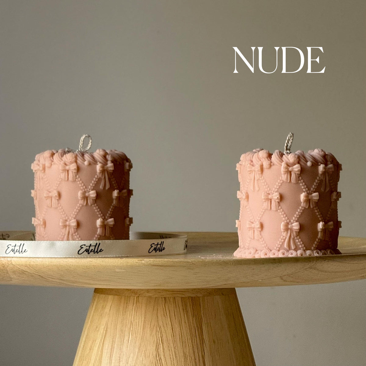 Bougie de gâteau | Décoration artisanale tendance