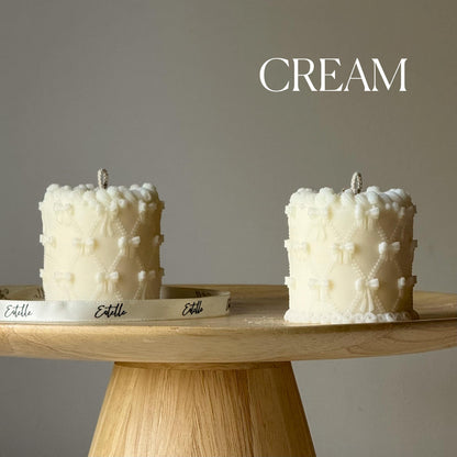 Bougie de gâteau | Décoration artisanale tendance