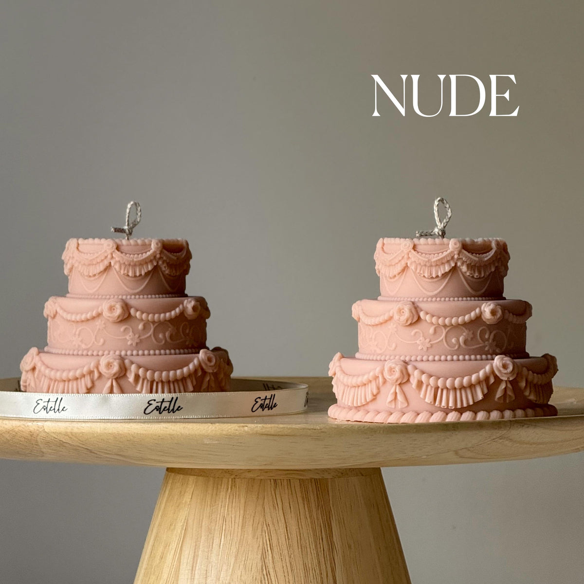 Bougie de gâteau | Décoration artisanale tendance