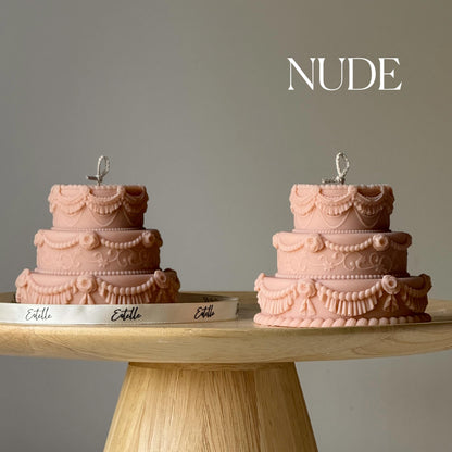 Bougie de gâteau | Décoration artisanale tendance