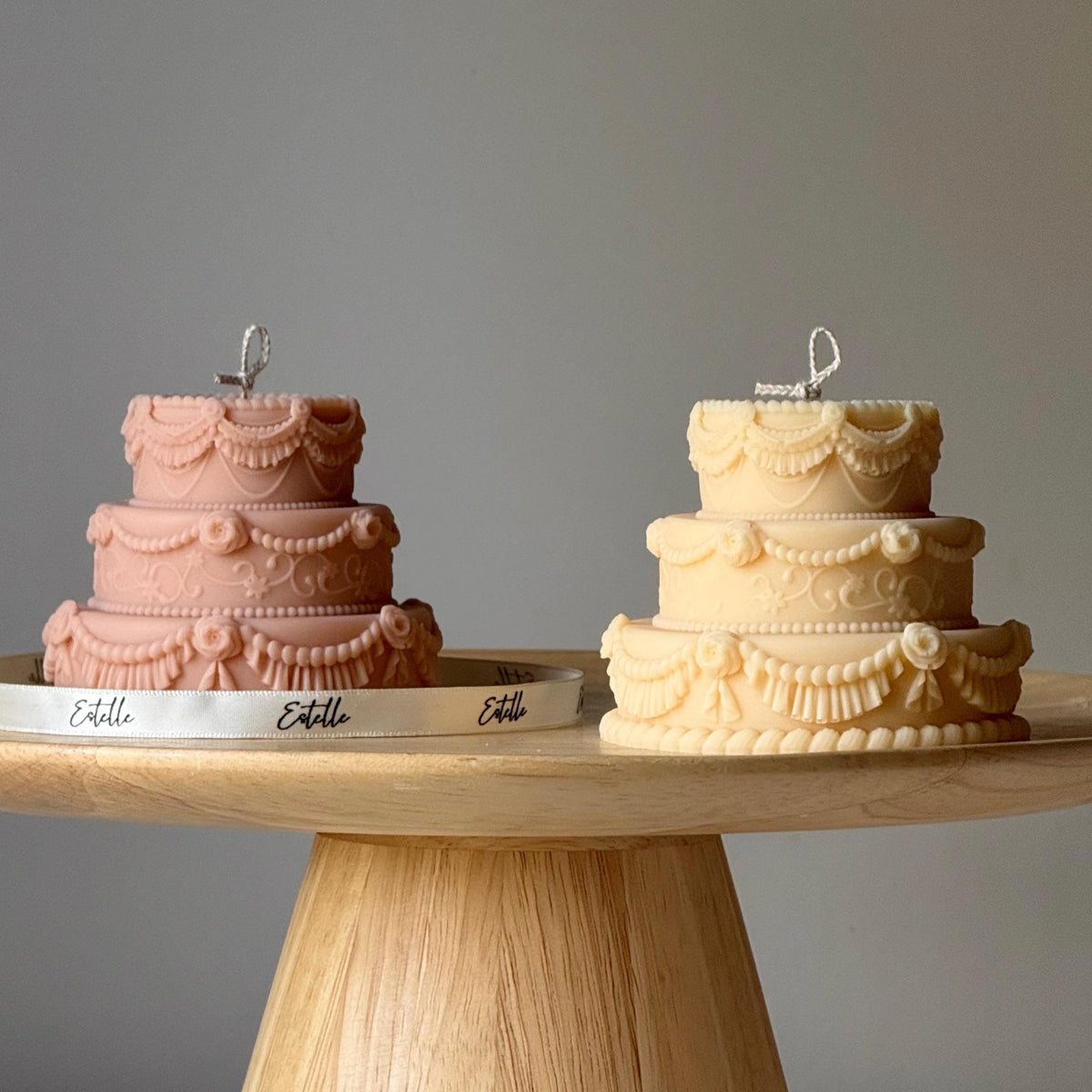 Bougie de gâteau | Décoration artisanale tendance