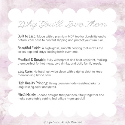 Gray Tabby Cat Coaster