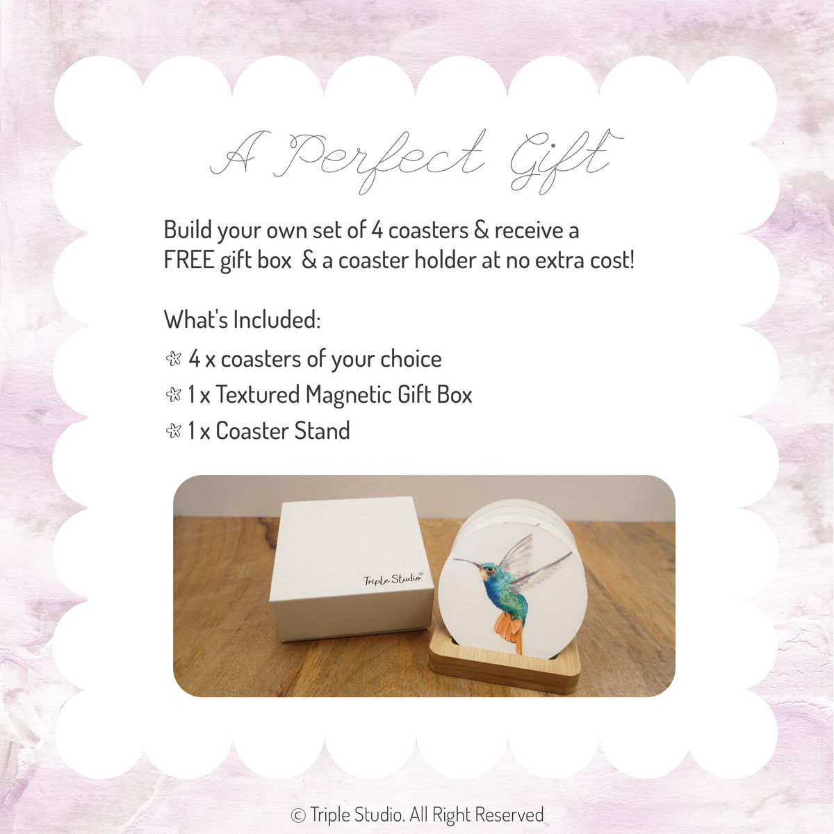 Gray Tabby Cat Coaster