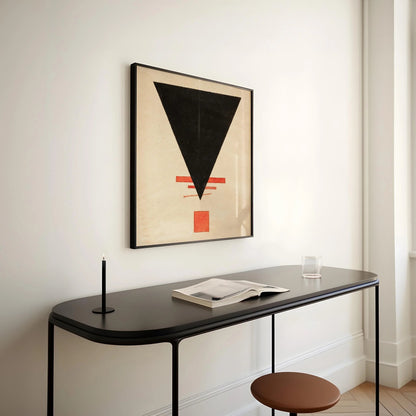 Ilya Chashnik Suprematism Art Print: Vintage Mid-Century Modern Abstract (Giclee)