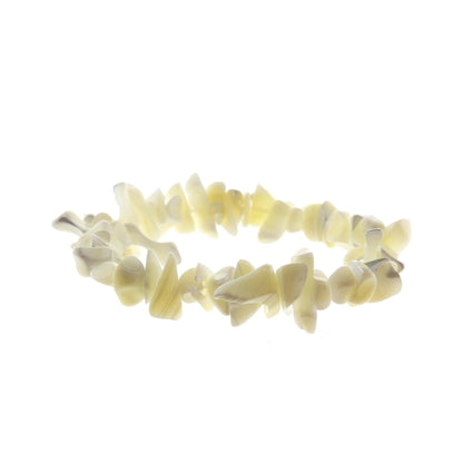 Mother of Pearl Chip Bracelet