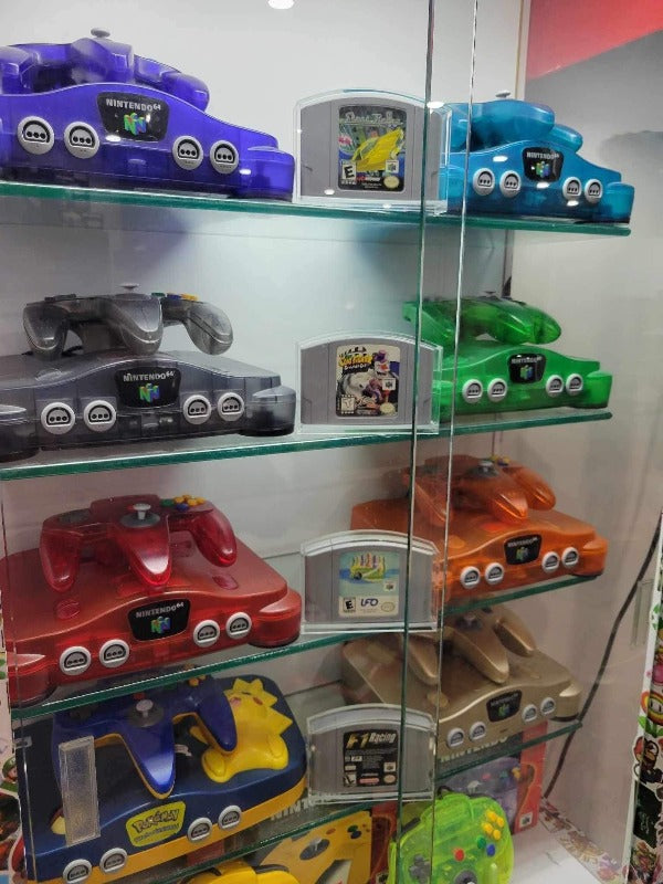 Boîtier en acrylique pour cartouche N64 Nintendo 64 (lot de 2)