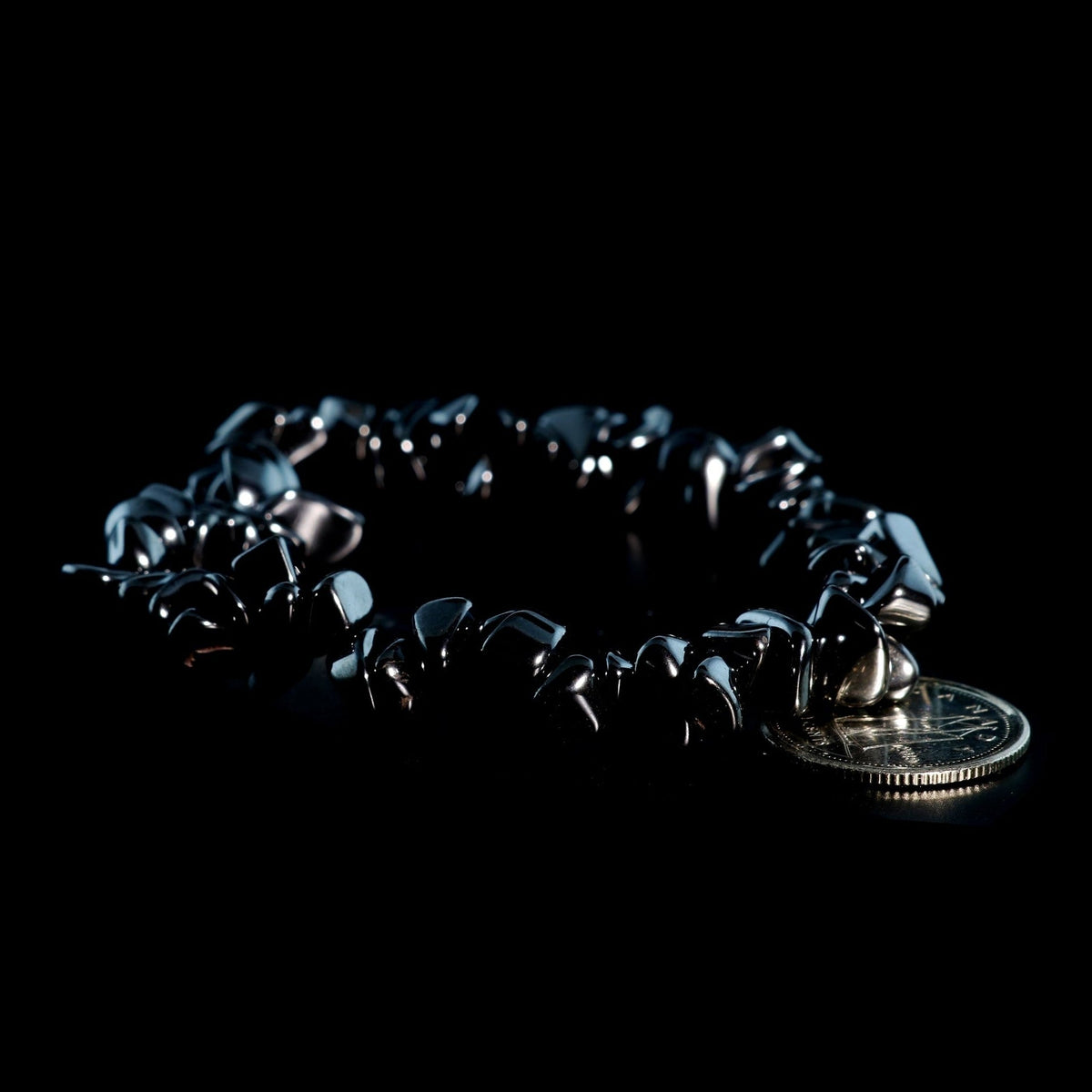 Hematite Bead Bracelet