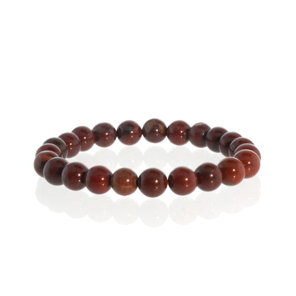 Brecciated Jasper Round Bracelet - 8mm