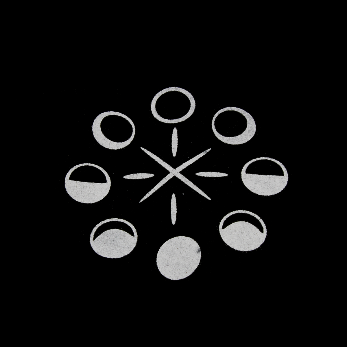 Moon Phases - Pendulum Divination Mat