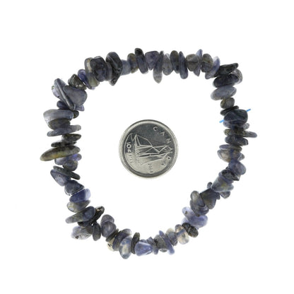 Iolite Chip Bracelet