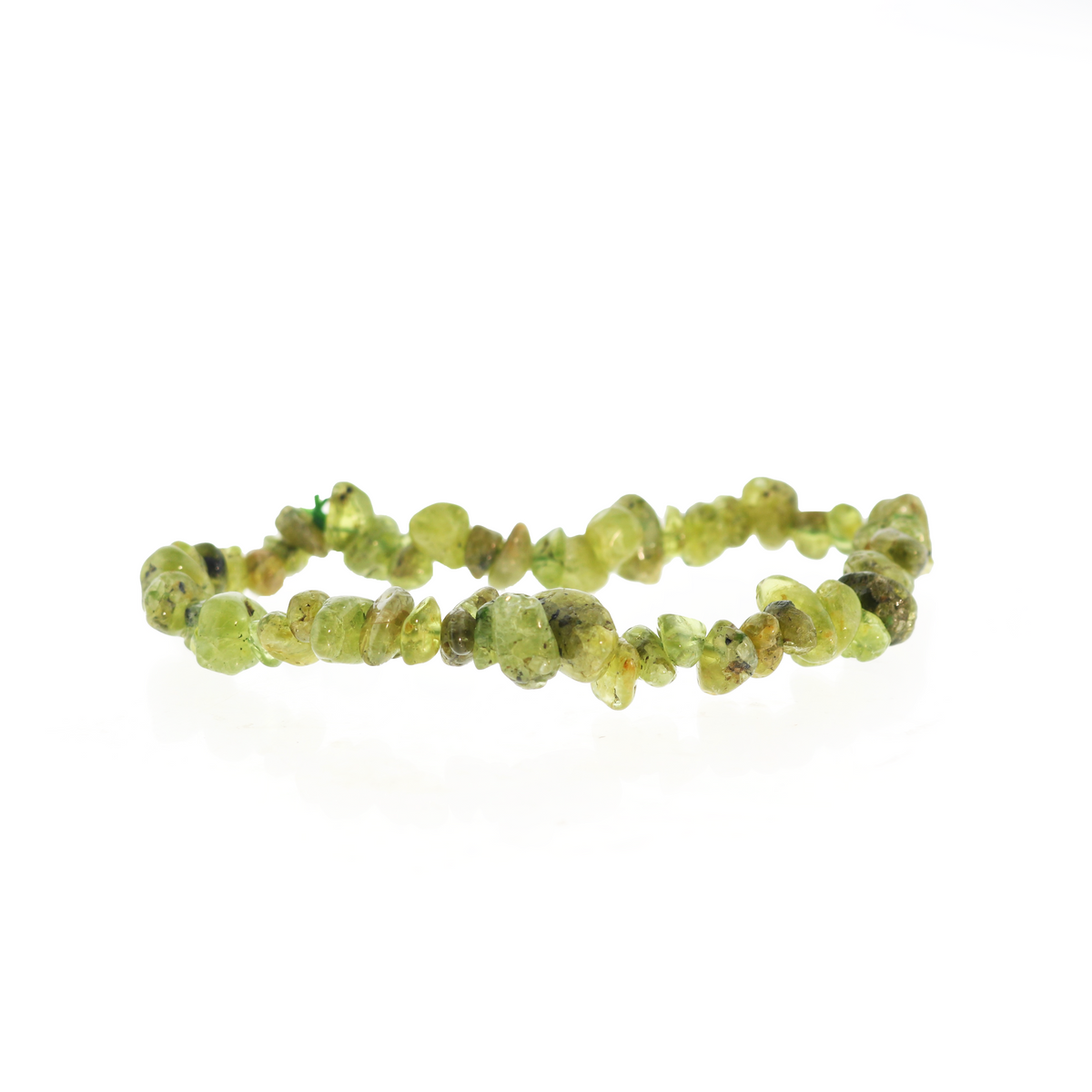 Peridot Chip Bracelet