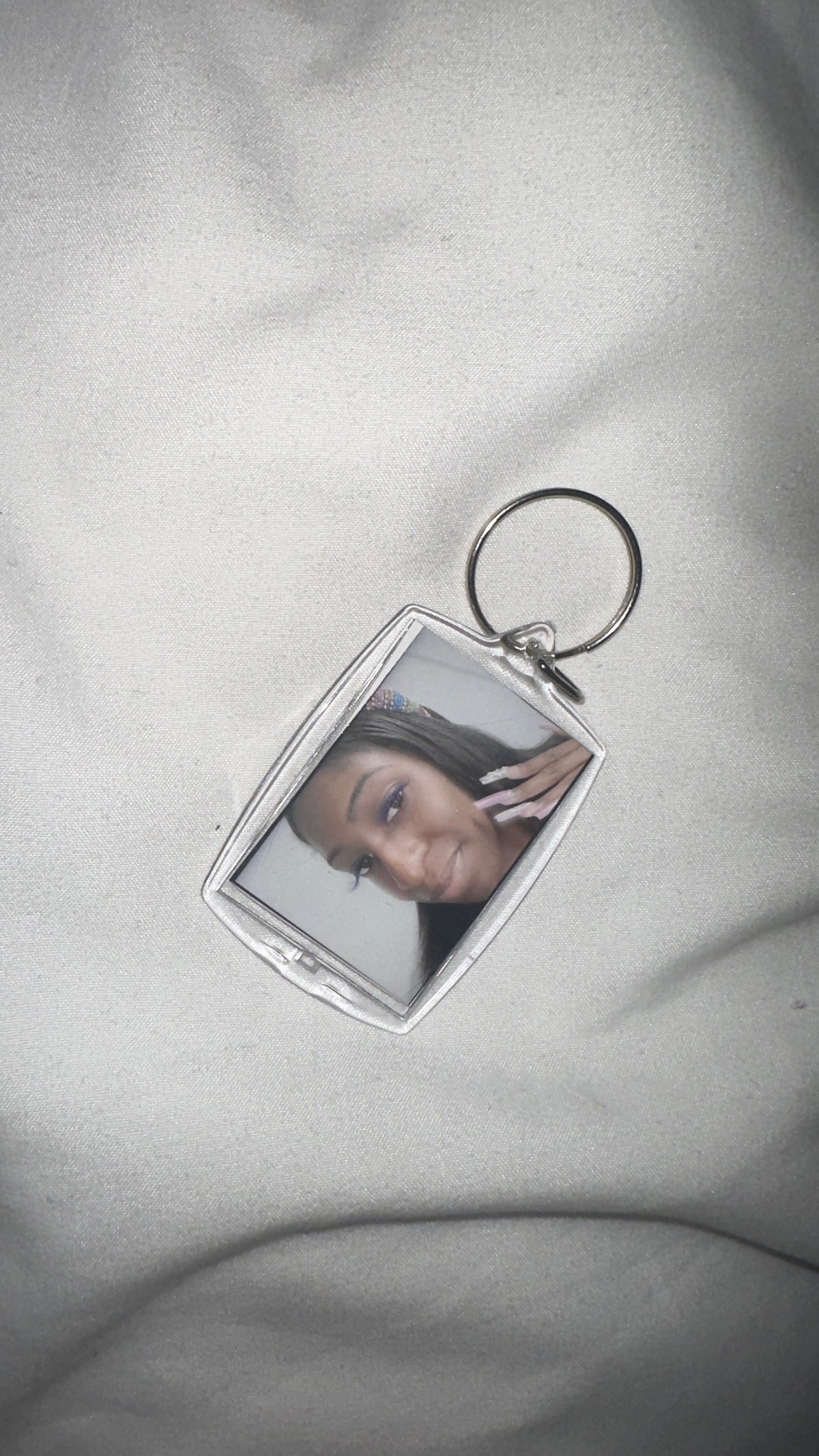 Porte-clés double face