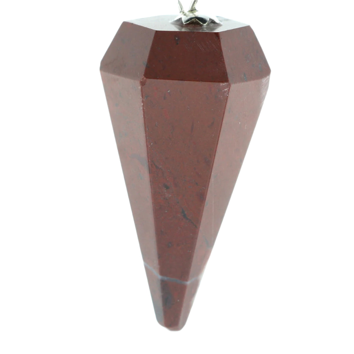 Red Jasper Pendulum 6 Facet & Bead - 3 Pack