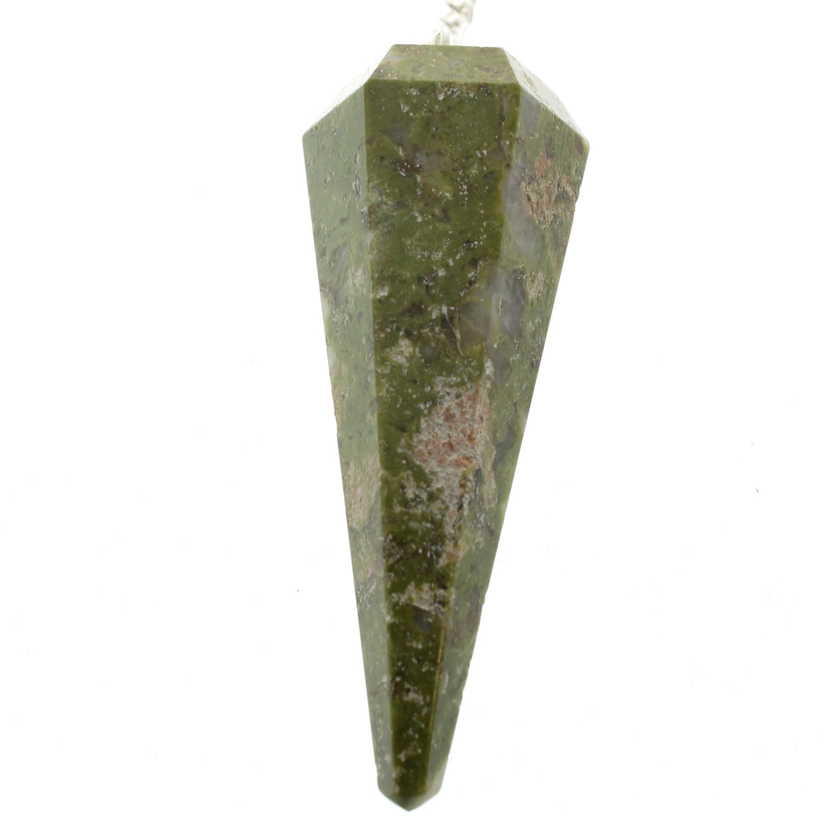 Unakite Pendulum 6 Facet & Bead - 3 Pack