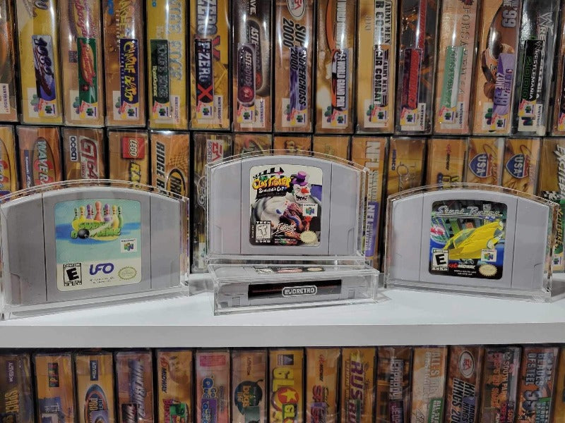 Boîtier en acrylique pour cartouche N64 Nintendo 64 (lot de 2)