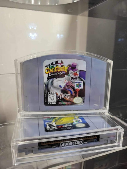 Boîtier en acrylique pour cartouche N64 Nintendo 64 (lot de 2)