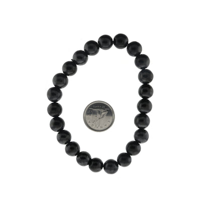 Shungite Bracelet Round - 8mm
