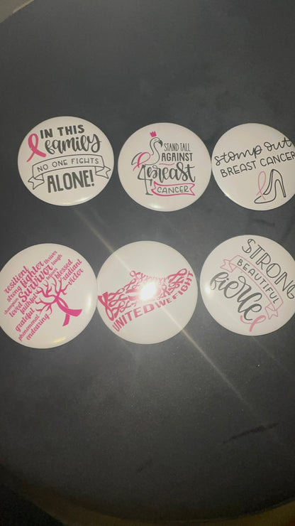 Boutons personnalisés de 2,25 po