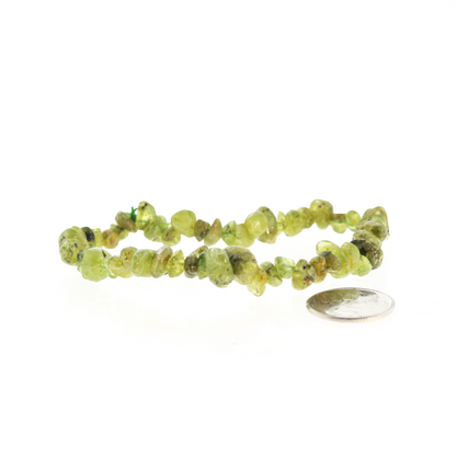 Peridot Chip Bracelet