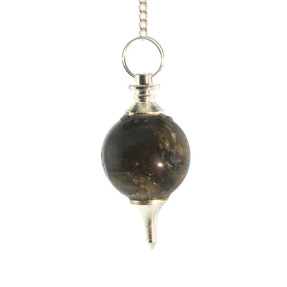Labradorite Ball and Point Pendulum - 3 Pack