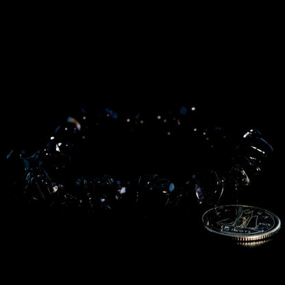 Agate Black Chip Bracelet (Enhanced)