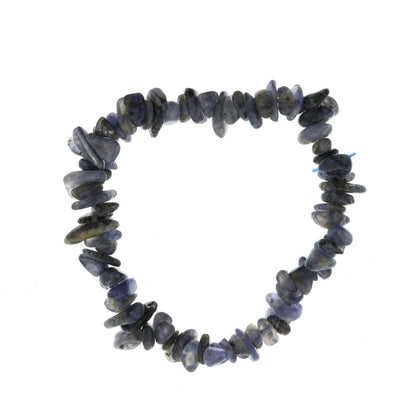 Iolite Chip Bracelet