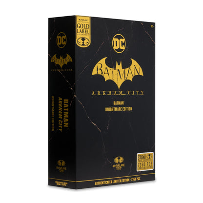 DC Multiverse - Arkham City - Batman (édition Knightmare) - Exclusivité