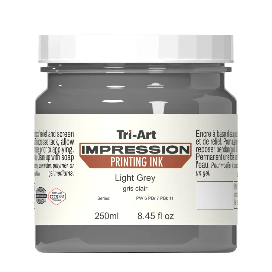 Encre d'impression au bloc Impressions - Gris clair