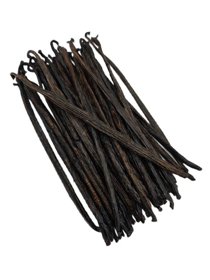 Gousses de vanille indonésiennes (Sumatra) Planifolia Qualité Extrait B<br>Pour la fabrication d'extraits<br>Au kilo