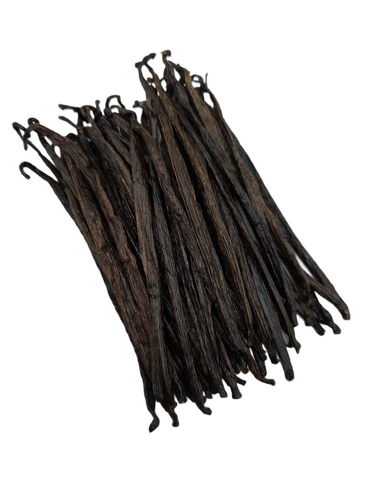 Indonesian Vanilla Beans (Sumatra) Planifolia Extract Grade-B <br>For Extract Making<BR>By Ounce